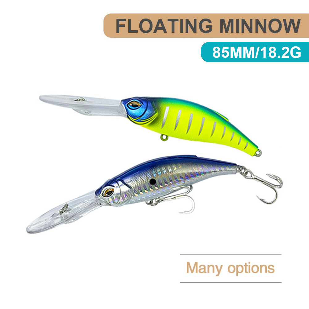 Fishing Kayak Sit On Top - 8.5cm 18.2g iscas de pesca flutuante