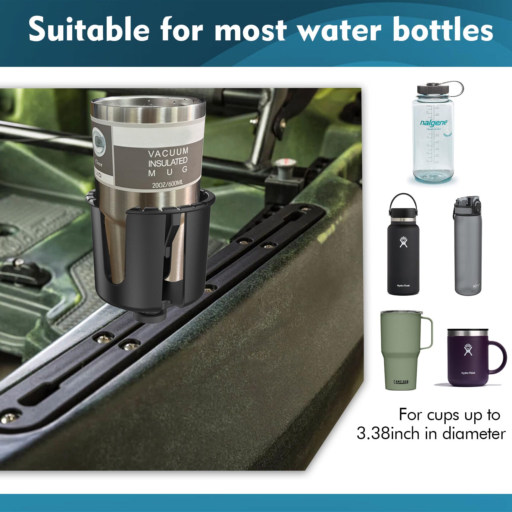 Aventik suporte de copo multif - Fishing Kayak Cart avaliação e preço