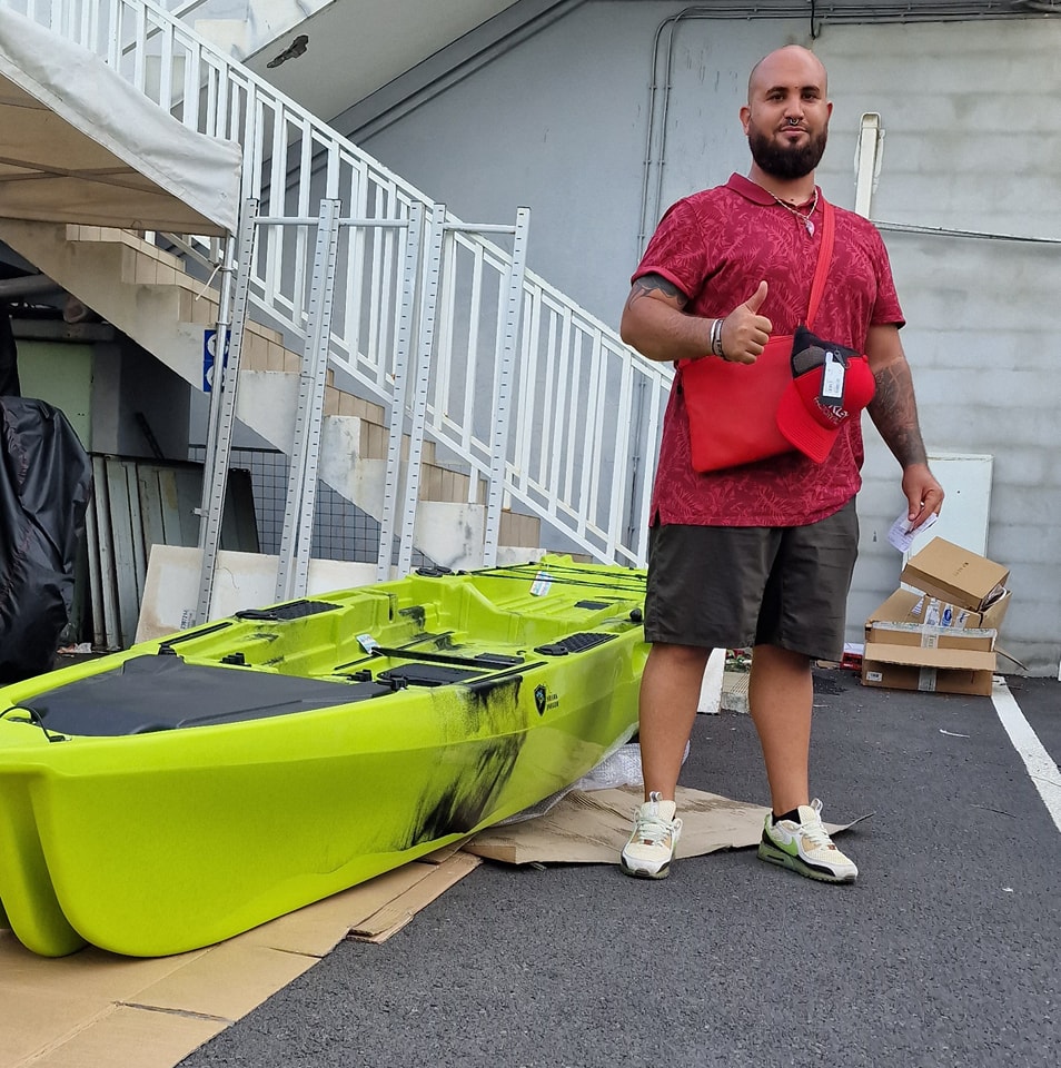Caiaque a pedal de 13 pés, cai - Fishing Kayak Pedal Drive avaliação e preço