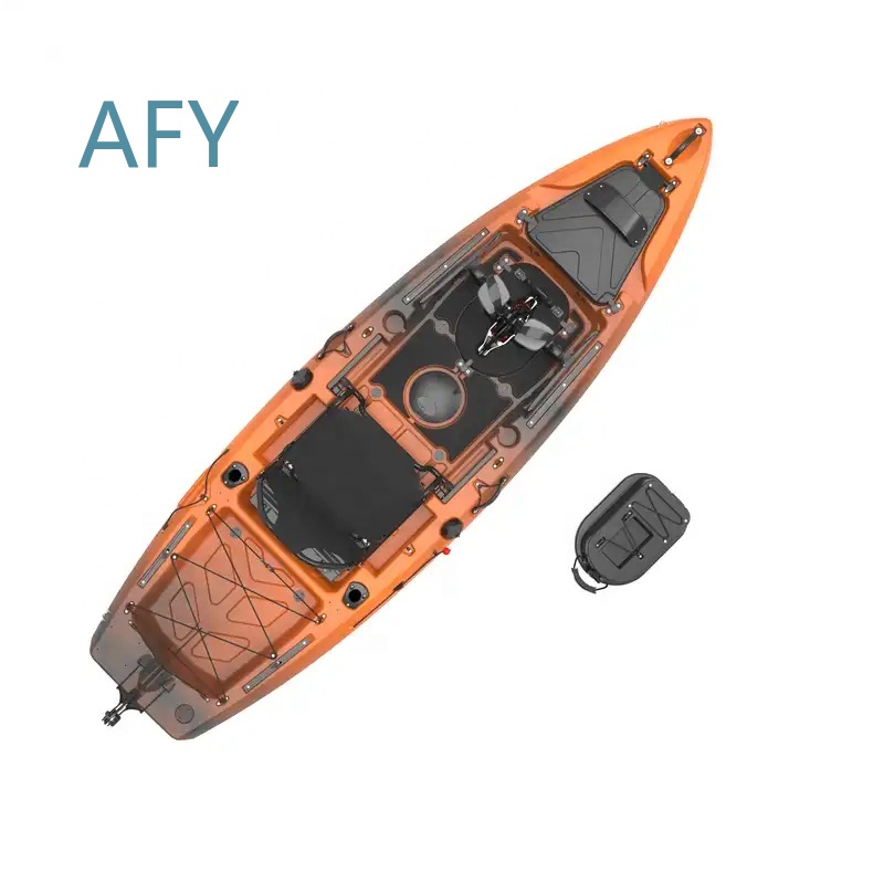 Caiaque de 10 Pés com Pedal pa - Fishing Kayak Sit On Top avaliação e preço