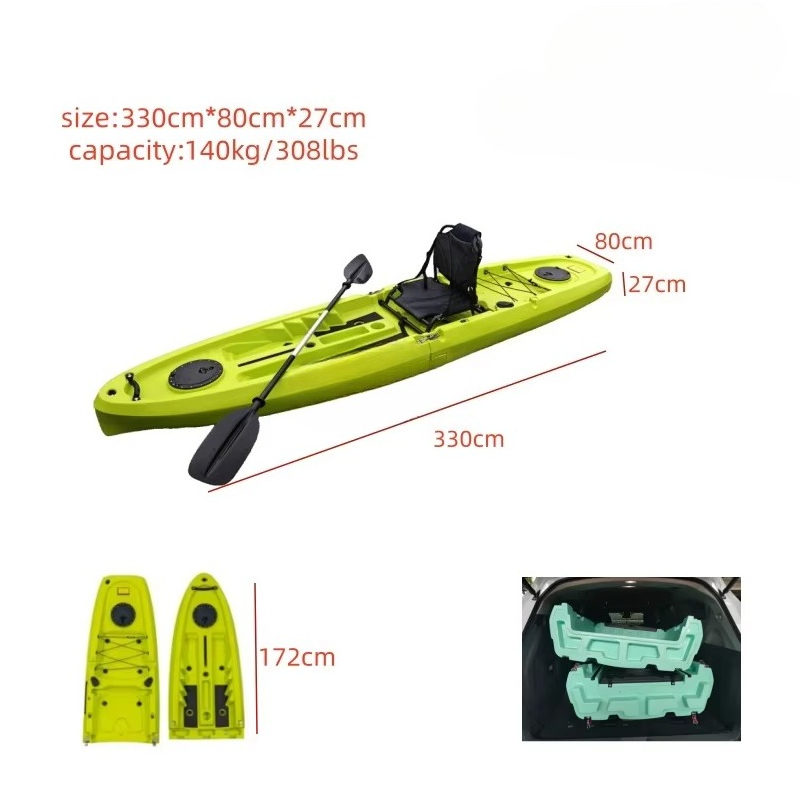 Preço de fábrica chinês novo c - Fishing Kayak Sit On Top avaliação e preço