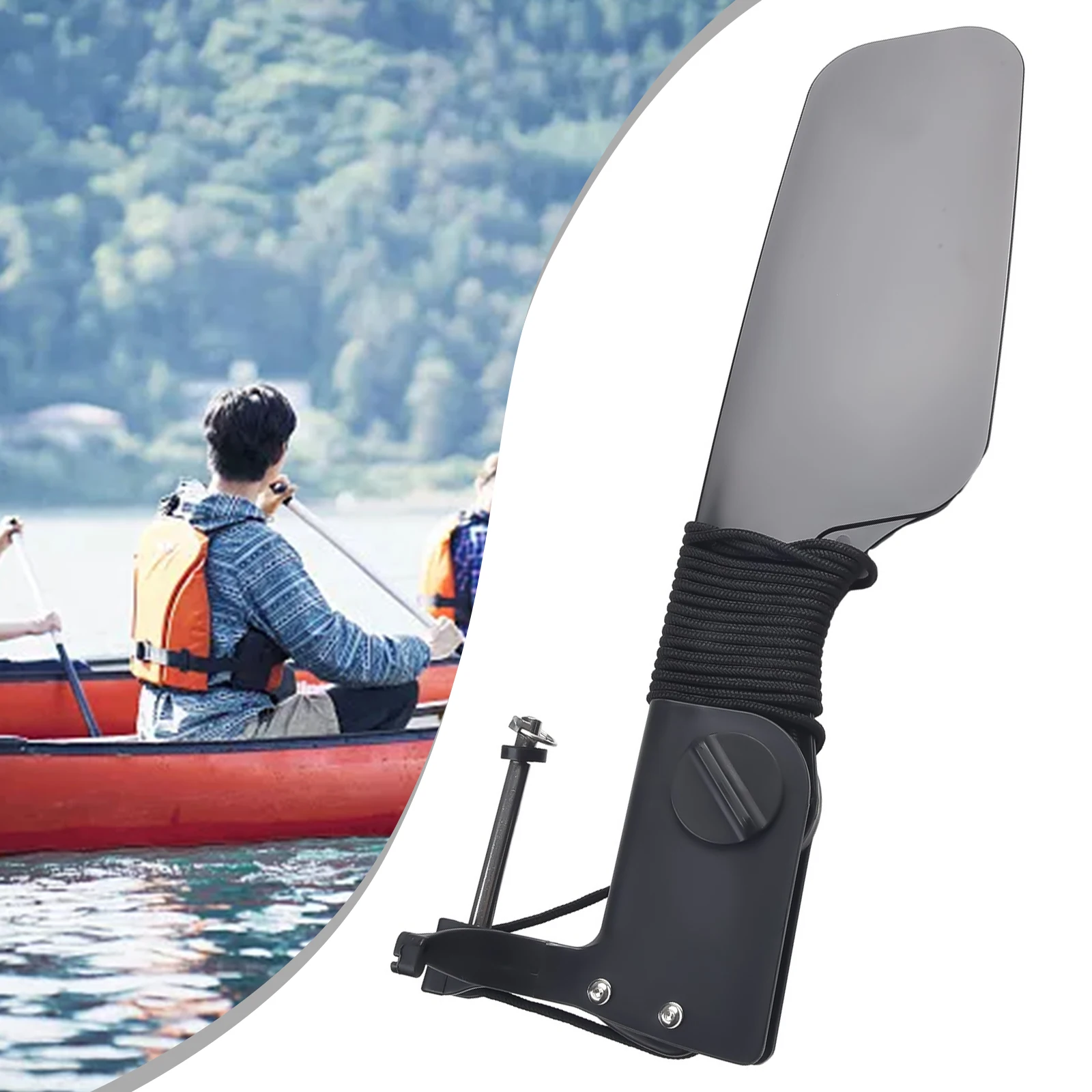 Leme de cauda grande para caia - Fishing Kayak Cart avaliação e preço