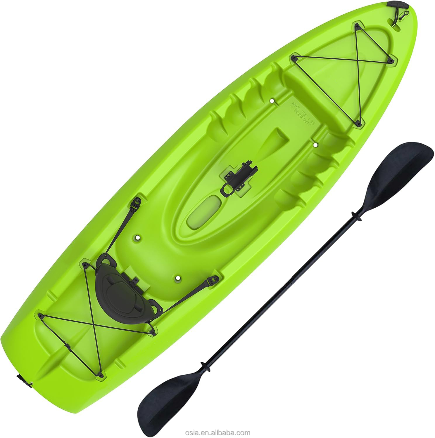 Caiaque de Pesca de Plástico R - Fishing Kayak Sit On Top avaliação e preço