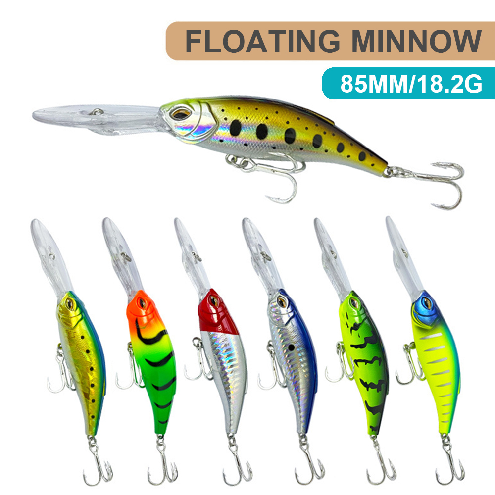 8.5cm 18.2g iscas de pesca flu - Fishing Kayak Sit On Top avaliação e preço