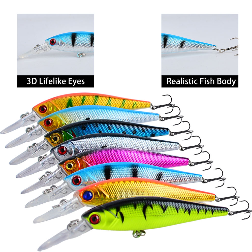 8 Iscas Artificiais Biônicas d - Fishing Kayak Sit On Top avaliação e preço